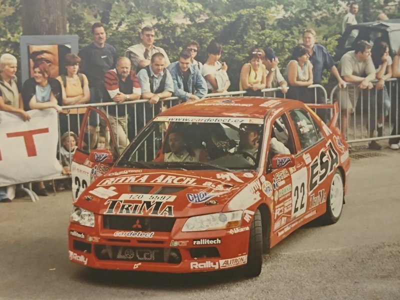 RAJD WRC 2005 ZDJĘCIE NUMER #232 MITSUBISHI LANCER