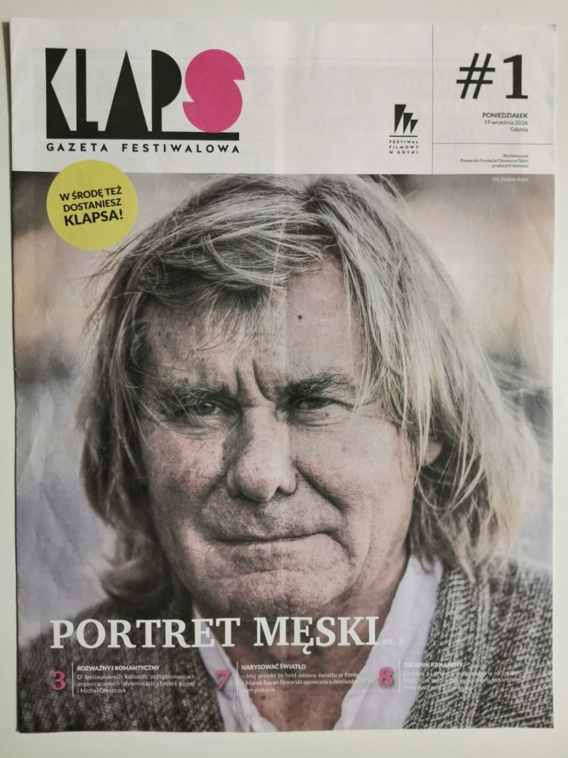 GAZETA FESTIWALOWA KLAPS NR 1/2016