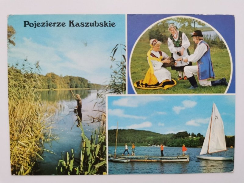 POJEZIERZE KASZUBSKIE. JEZIORO KLASZTORNE FOT. GRABOWIECKI I INNI