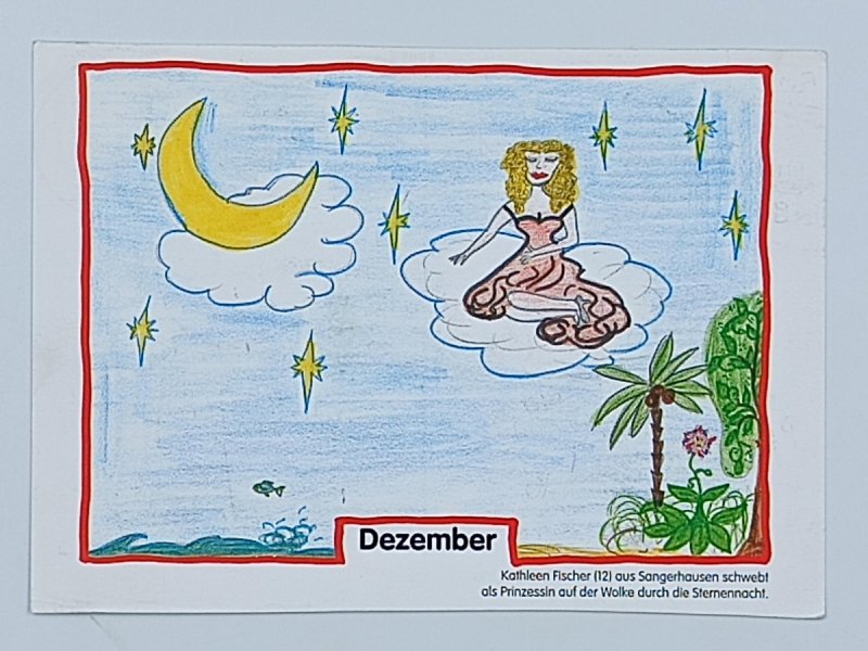DEZEMBER KATHLEEN FISCHER AUS SANGERHAUSEN SCHWEBT