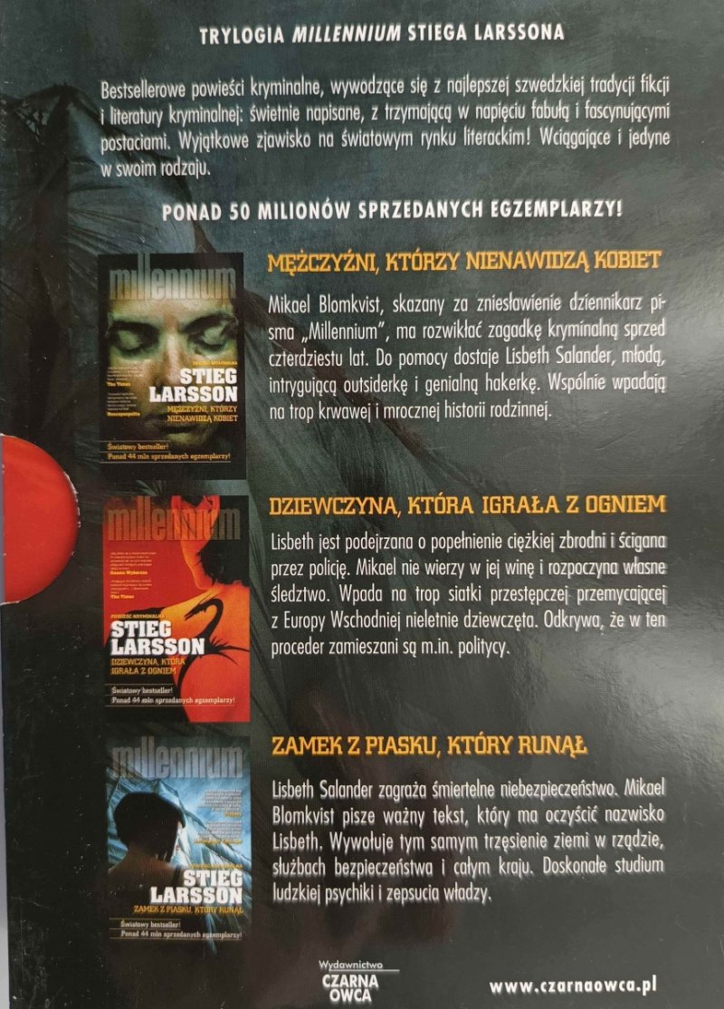 CD. MILLENNIUM AUDIOBOOK TRYLOGIA KRYMINALNA - Steig Larsson