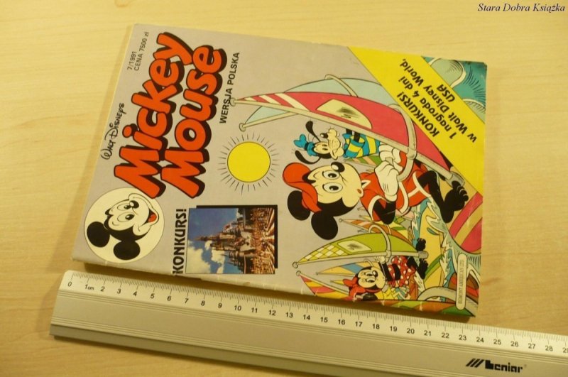 MICKEY MOUSE 7/1991 WERSJA POLSKA
