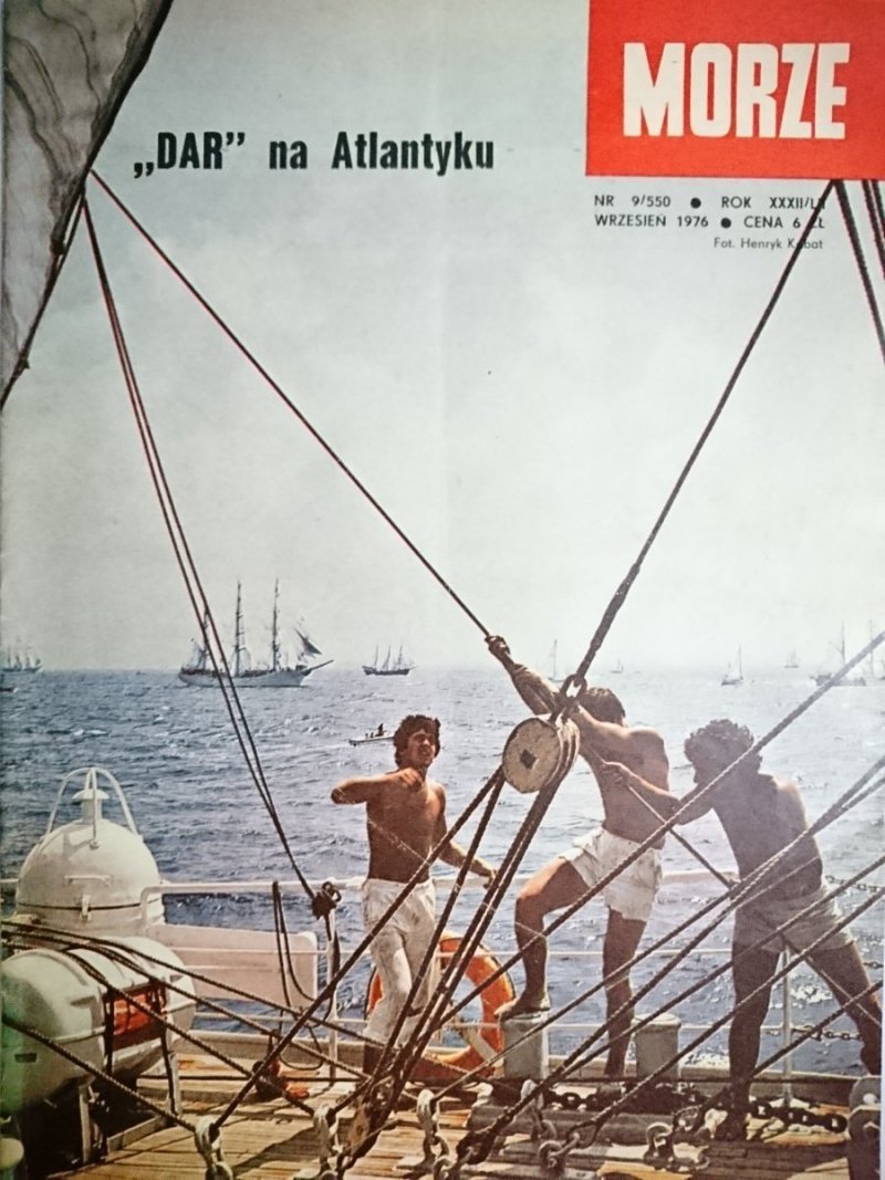 MORZE NR 9/550 ROK XXXII/LII WRZESIEŃ 1976