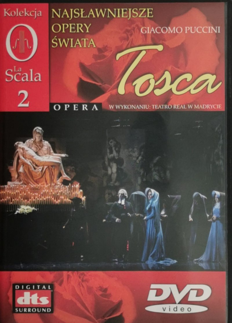 DVD. KOLEKCJA LA SCALA: 02. TOSCA - Giacomo Puccini