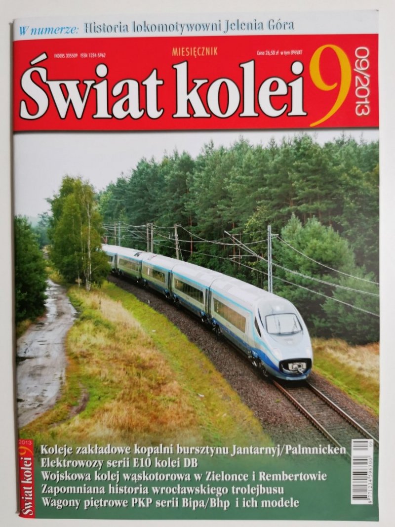 Miesięcznik. Świat kolei 09/2013