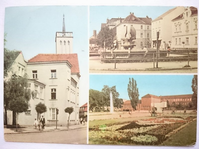 NOWA SÓL. RATUSZ, PLAC WYZWOLENIA I INNE FOT. KAMYKOWSKI