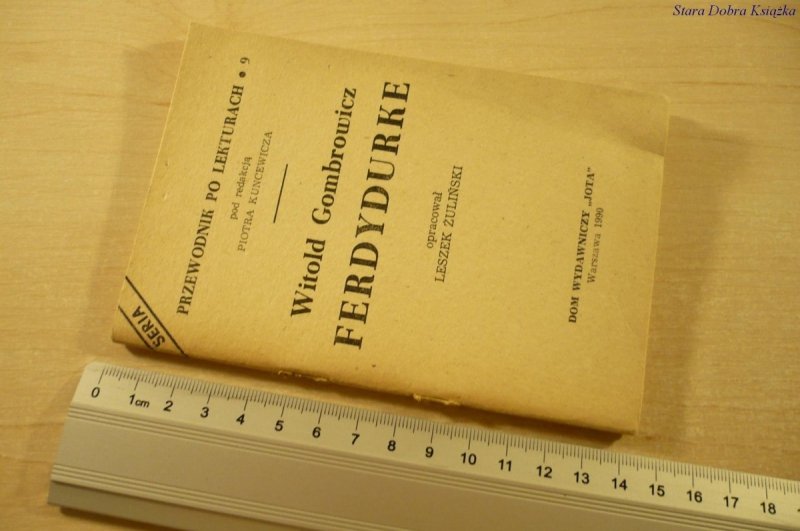 FERDYDURKE. WITOLD GOMBROWICZ - L. Żuliński (1990)