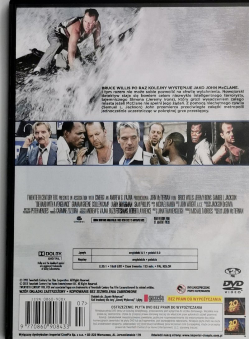 DVD. SZKLANA PUŁAPKA 3