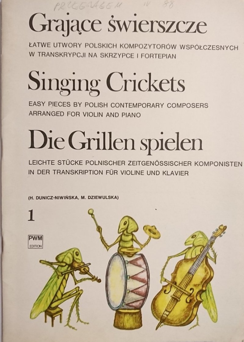 GRAJĄCE ŚWIERSZCZE CZĘŚĆ 1 1982