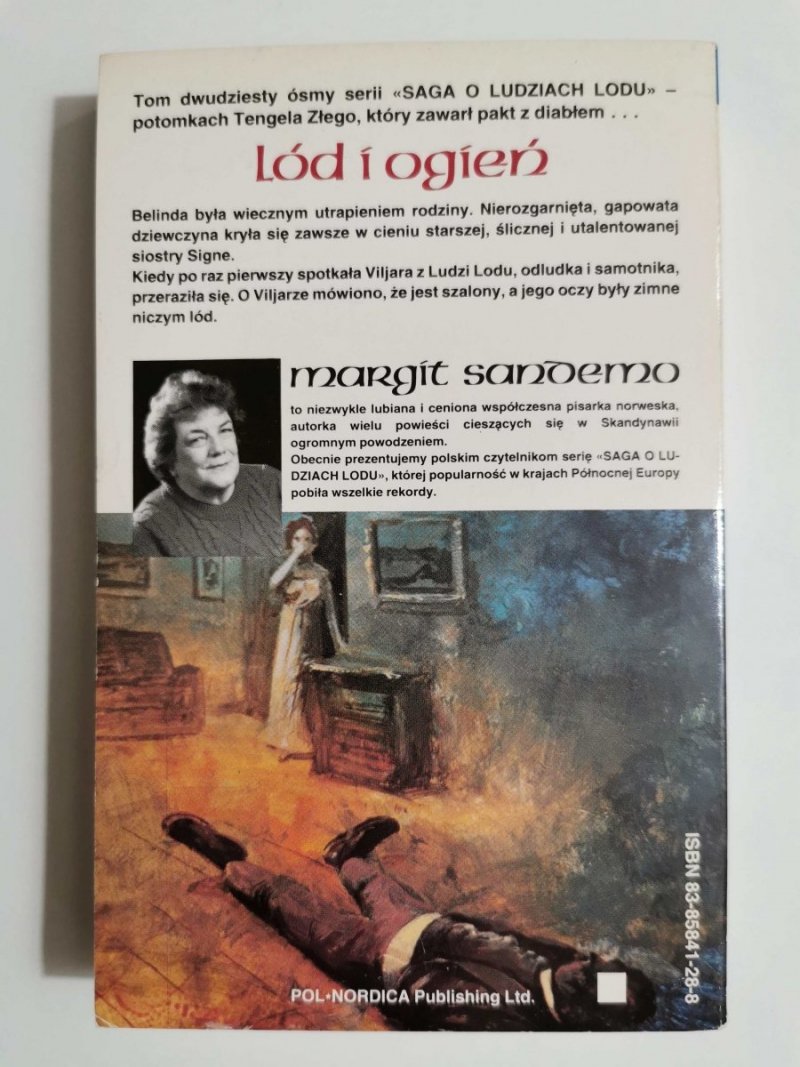 SAGA O LUDZIACH LODU TOM 28 Margit Sandemo 1994