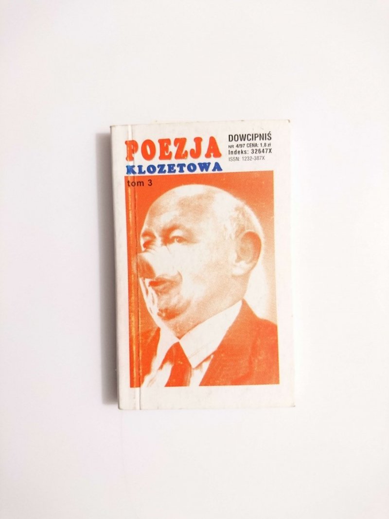 POEZJA KLOZETOWA TOM 3 - 1997