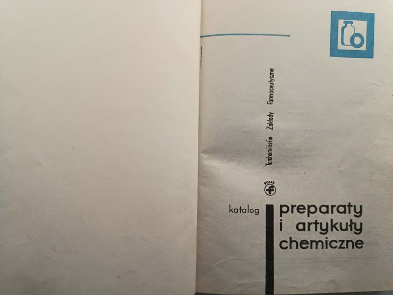 PREPARATY I ARTYKUŁY CHEMICZNE