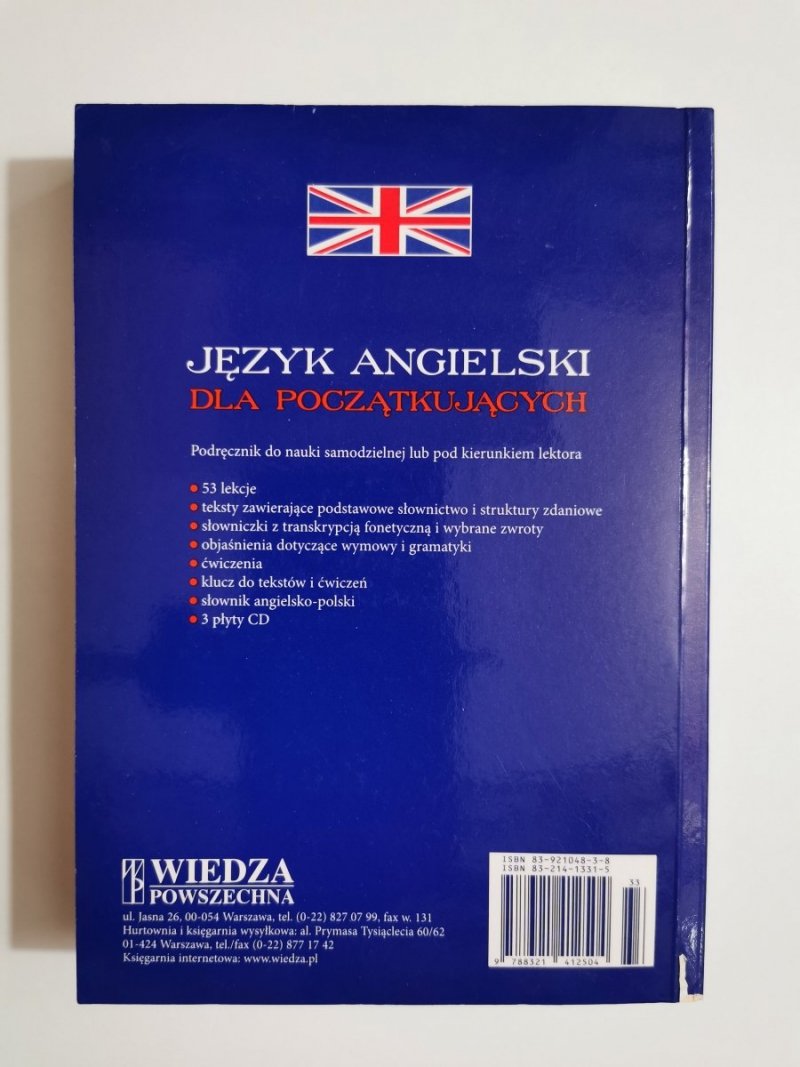 JĘZYK ANGIELSKI DLA POCZĄTKUJĄCYCH - Irena Dobrzycka 2005