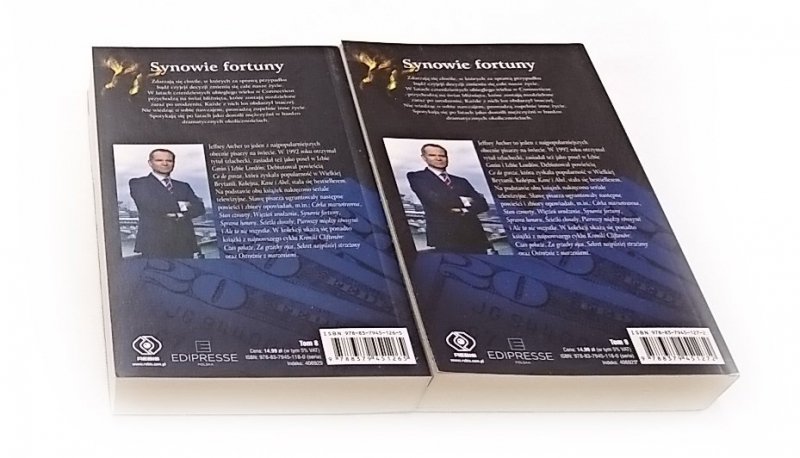 SYNOWIE FORTUNY CZĘŚĆ 1 i 2 - Jeffrey Archer 2015