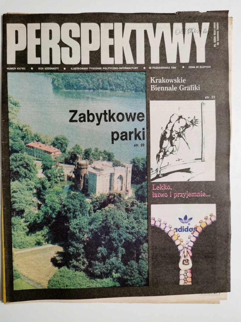 PERSPEKTYWY NUMER 43 (782) 26 PAŹDZIERNIKA 1984