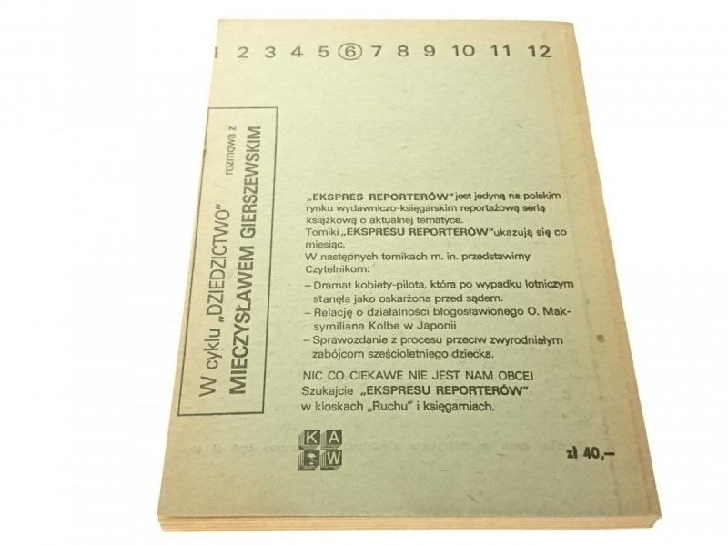 EKSPRES REPORTERÓW: KREZUS Z WYSZKOWA 1982