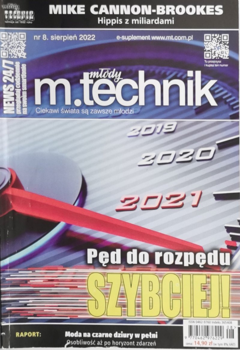 MŁODY TECHNIK NR. 8/2022
