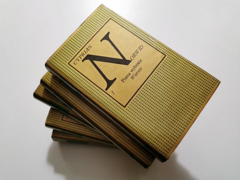 PISMA WYBRANE TOMY 1-5 - Cyprian Norwid 