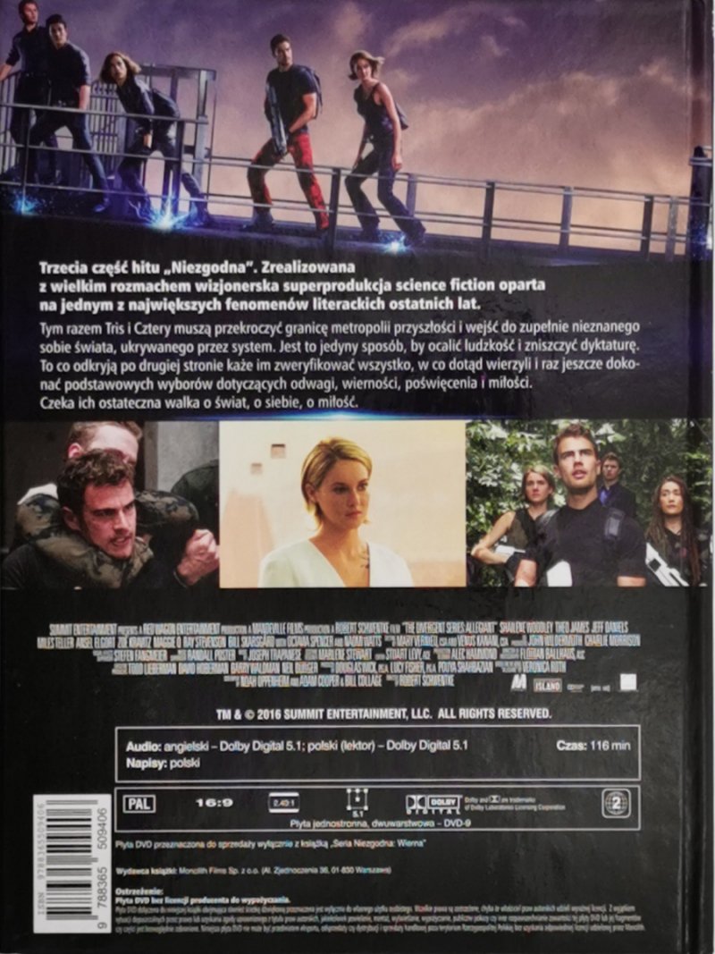 DVD. WIERNA. SERIA NIEZGODNA