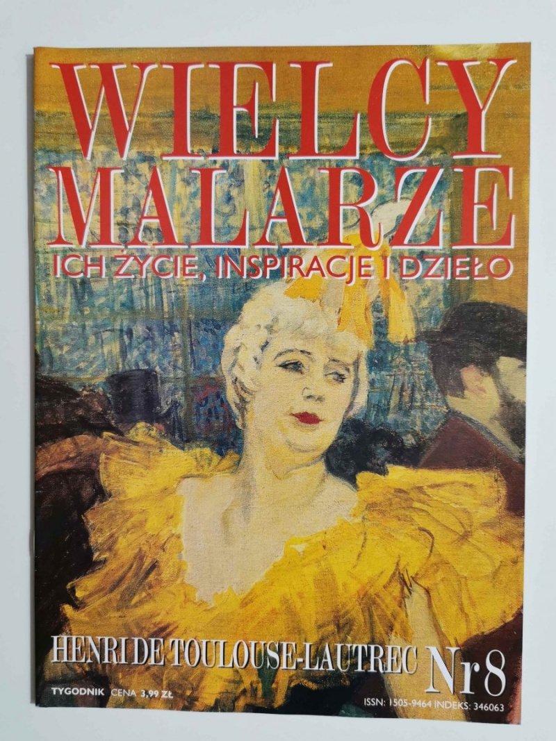 WIELCY MALARZE NR 8 HENRI DE TOULOUSE-LAUTREC 