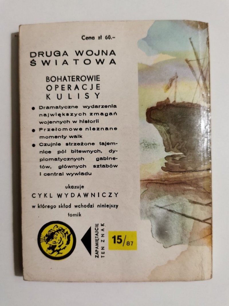 ŻÓŁTY TYGRYS: GDYNIA NIE ODPOWIADA - Mariusz Golik 1987