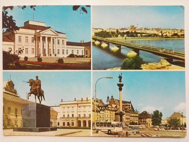 WARSZAWA. BELWEDER I INNE FOT. PASZKOWSKA