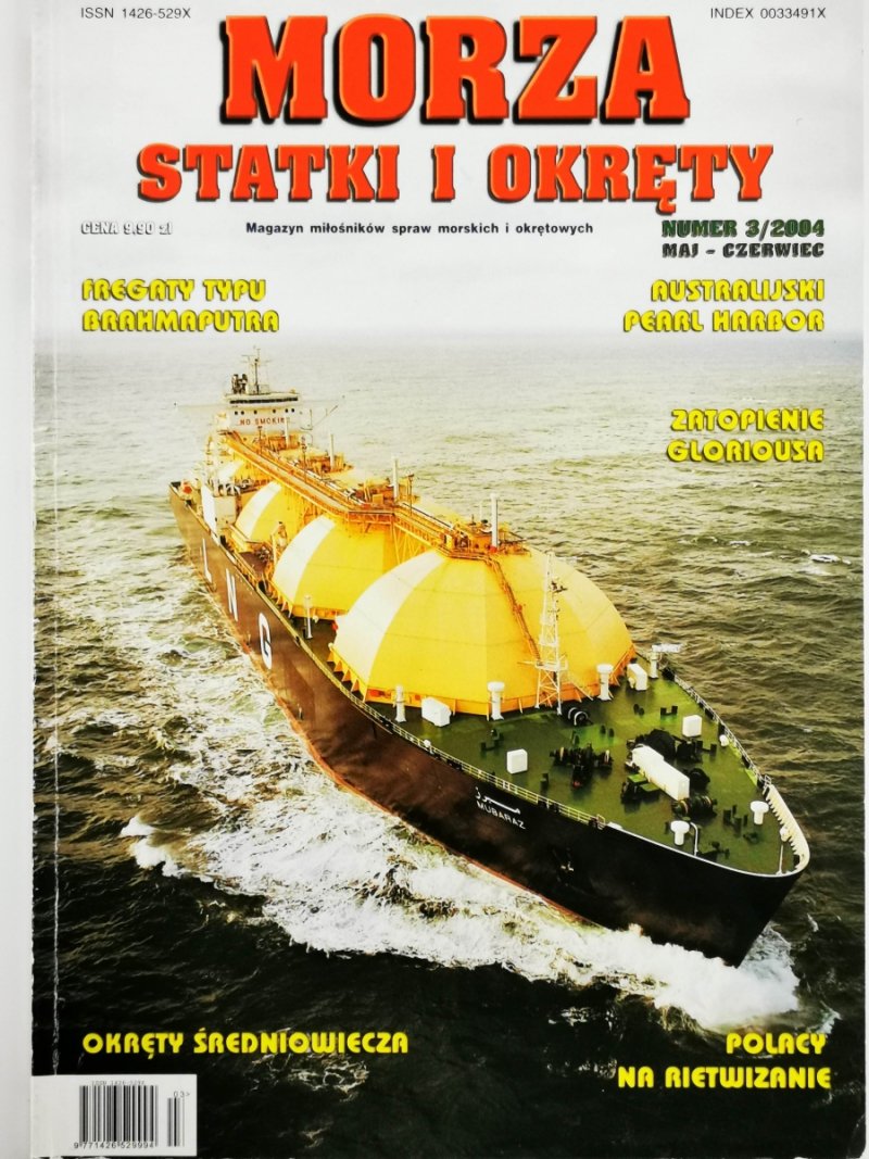 MORZA STATKI I OKRĘTY NUMER 3/2004  