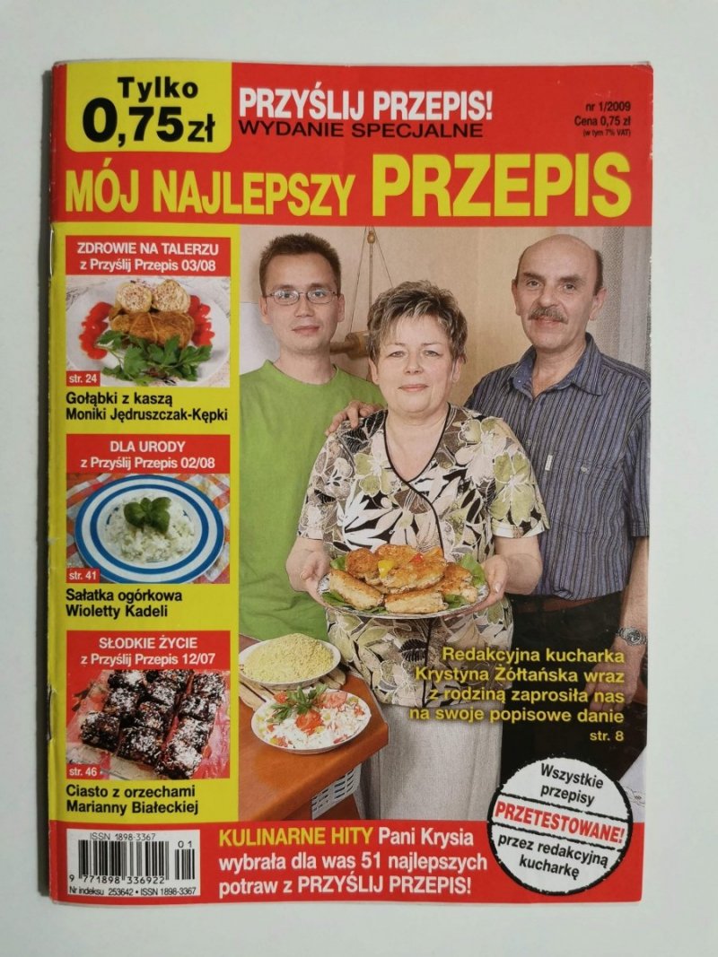 PRZYŚLIJ PRZEPIS! WYDANIE SPECJALNE NR 1/2009