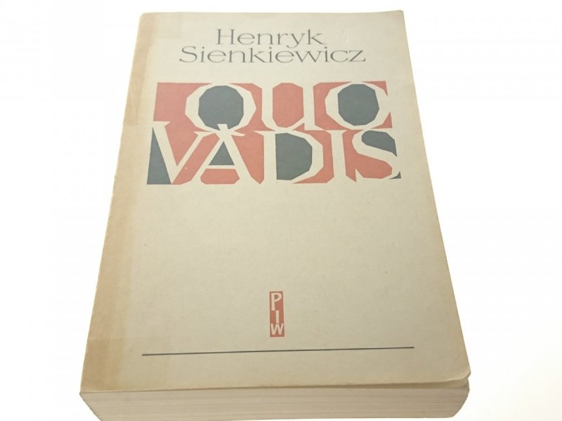 QUO VADIS - SIENKIEWICZ - PIW
