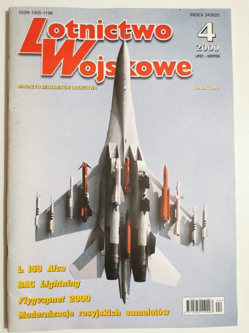 LOTNICTWO WOJSKOWE NR 4 2000 LIPIEC-SIERPIEŃ