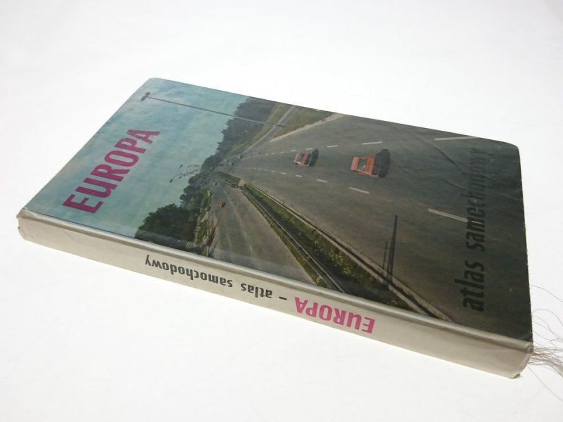 EUROPA ATLAS SAMOCHODOWY 1986