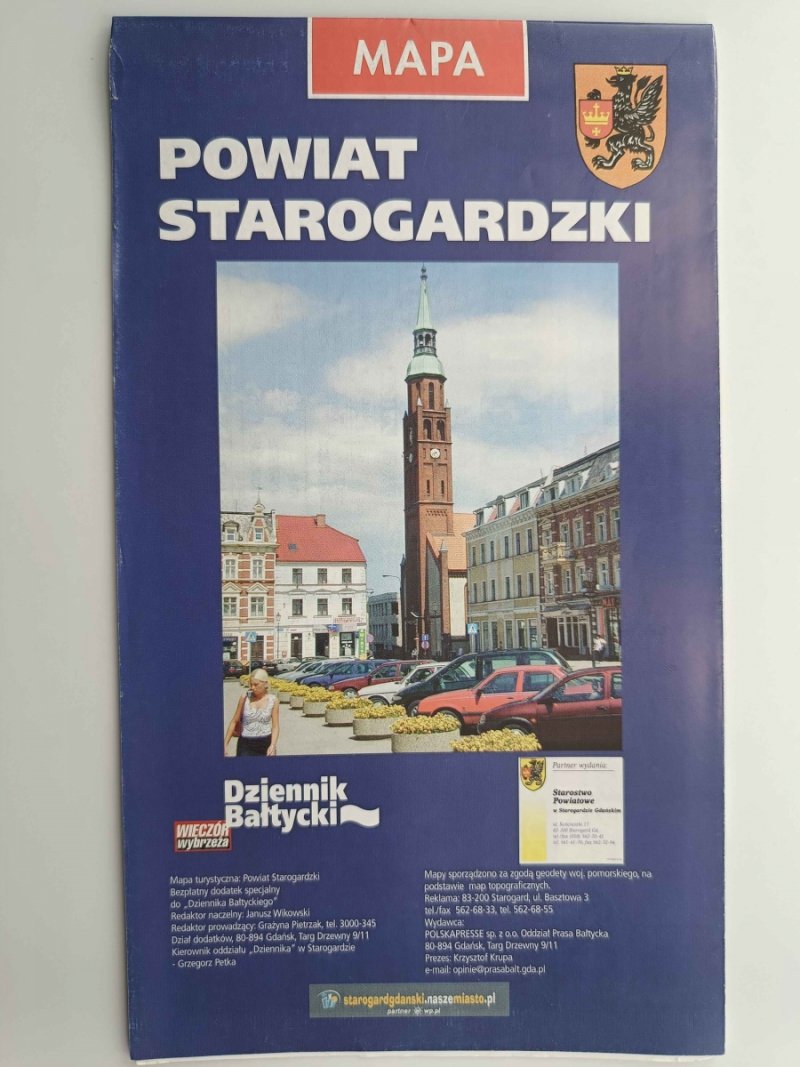 MAPA POWIAT STAROGARDZKI