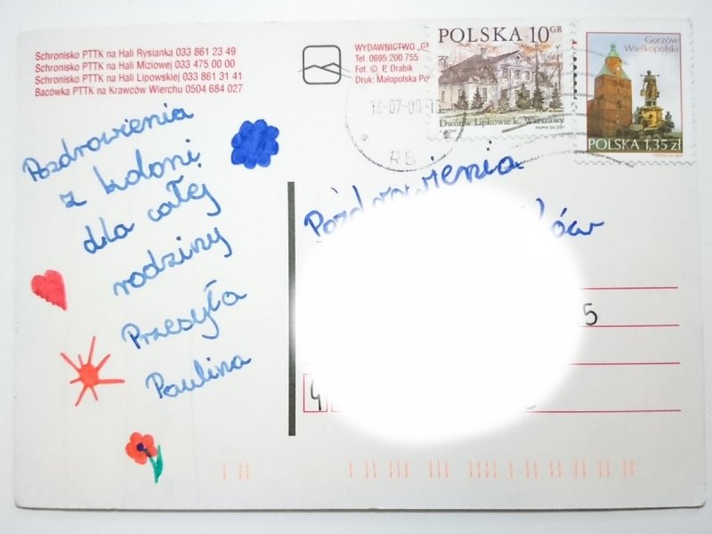 SCHRONISKO PTTK NA HALI RYSIANKA, MIZIOWEJ, LIPOWSKIEJ, BACÓWKA PTTK NA KRAWCÓW WIERCHU FOT. DRABIK