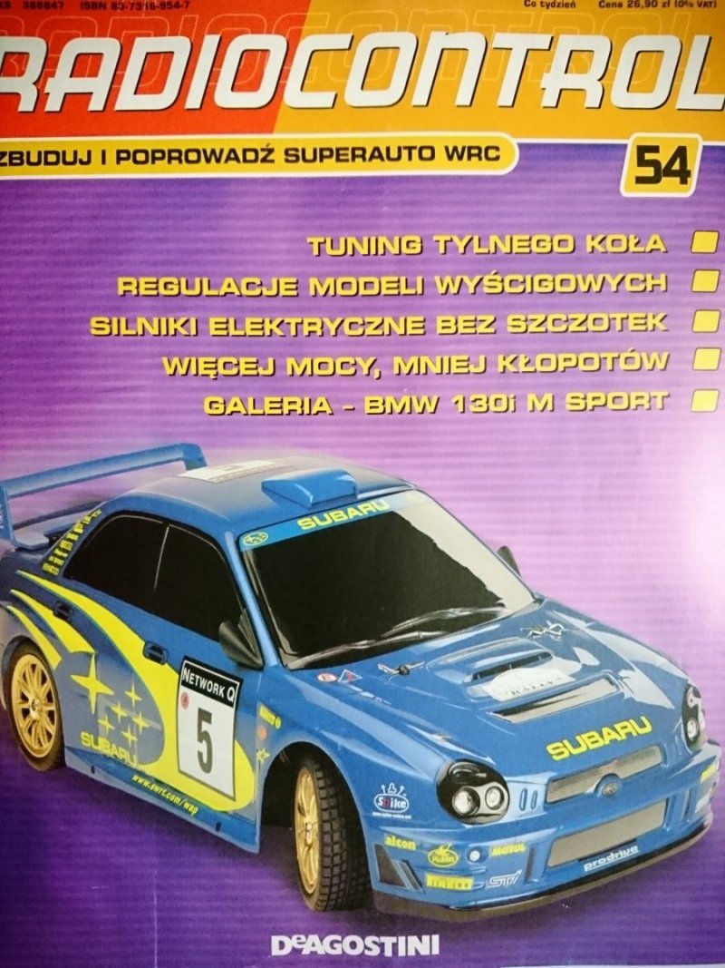 RADIOCONTROL. ZBUDUJ I POPROWADŹ SUPERAUTO WRC 54