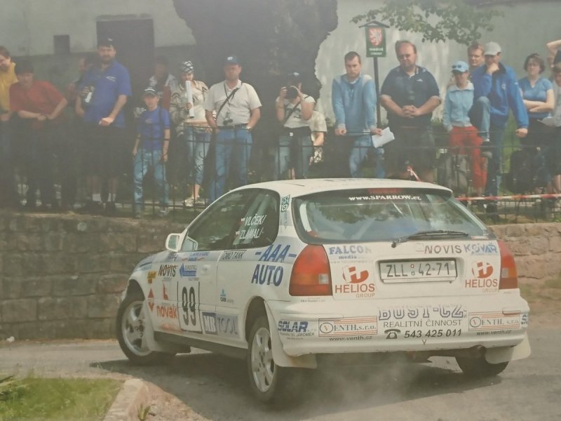 RAJD WRC 2005 ZDJĘCIE NUMER #181 HONDA CIVIC