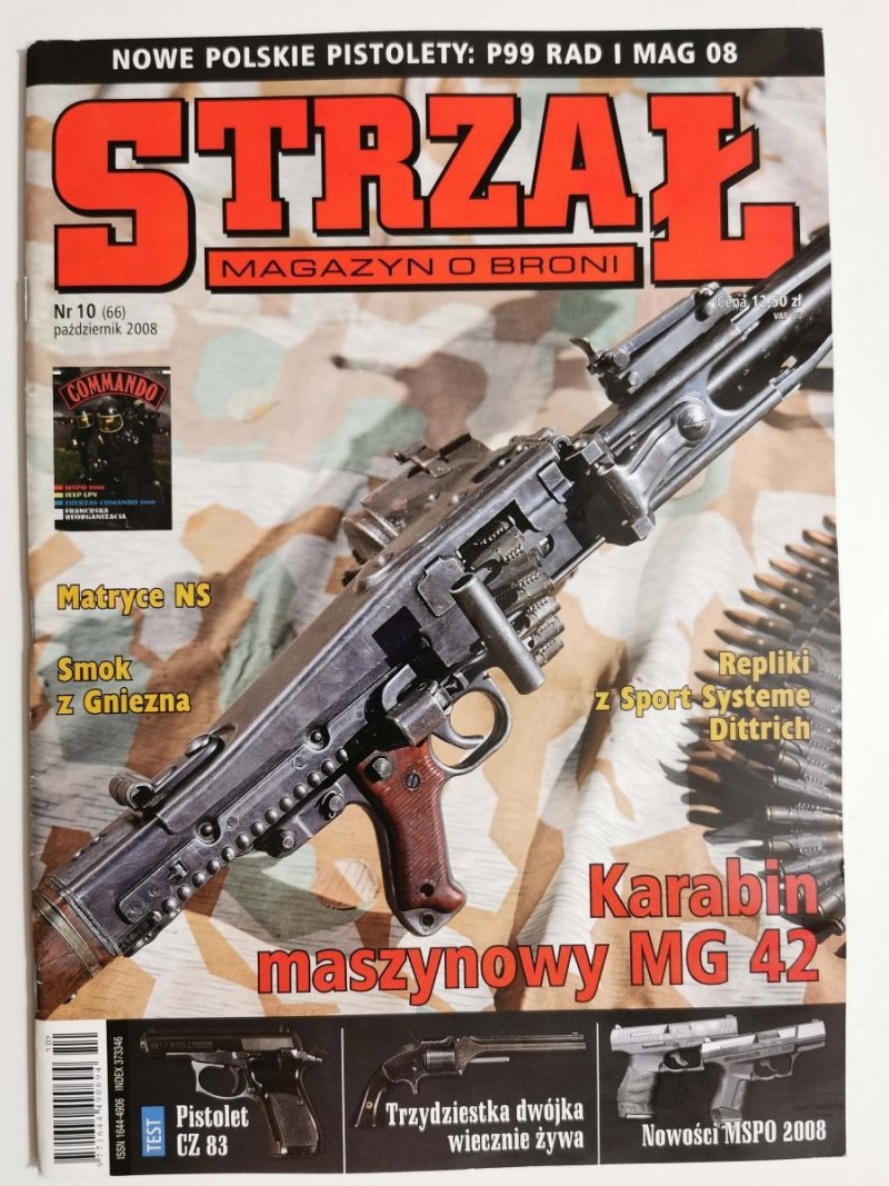 STRZAŁ MAGAZYN O BRONI NR 10 (66) PAŹDZIERNIK 2008