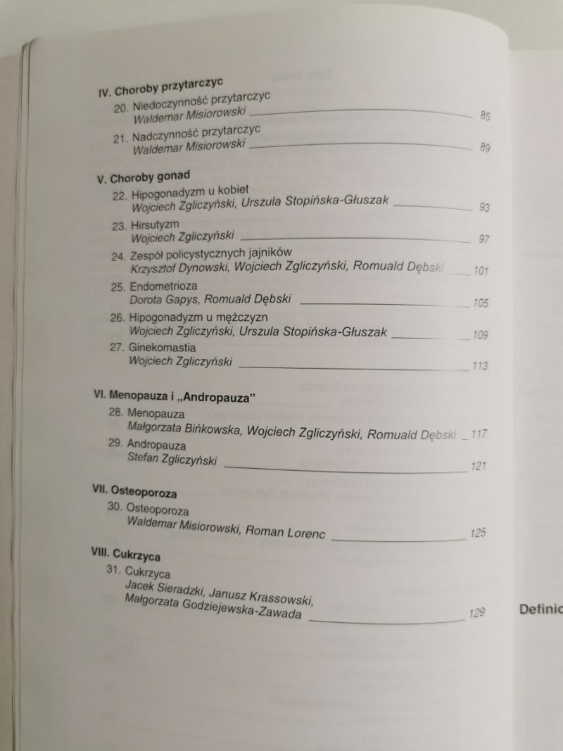 STANDARDY ENDOKRYNOLOGII - red. Stefan Zgliczyński 2002