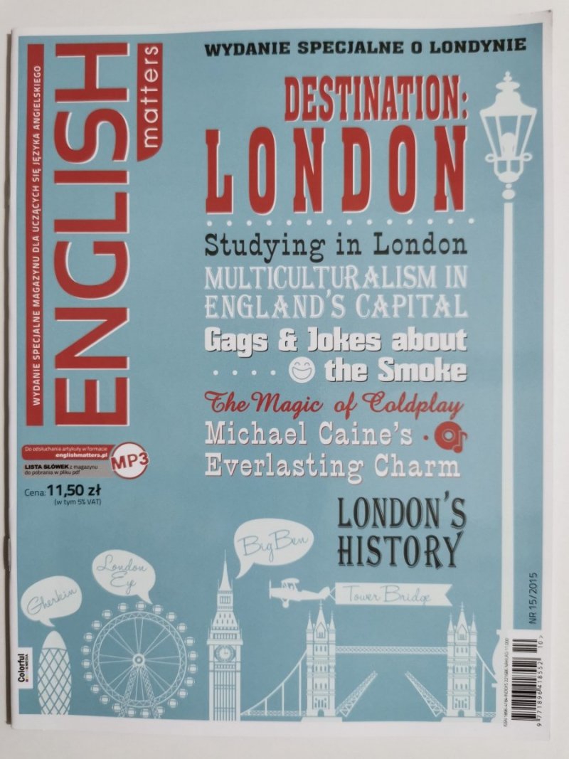 ENGLISH MATTERS WYDANIE SPECJALNE NR 15/2015