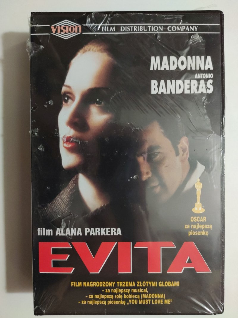 VHS. EVITA. MADONNA I ANTONIO BANDERAS