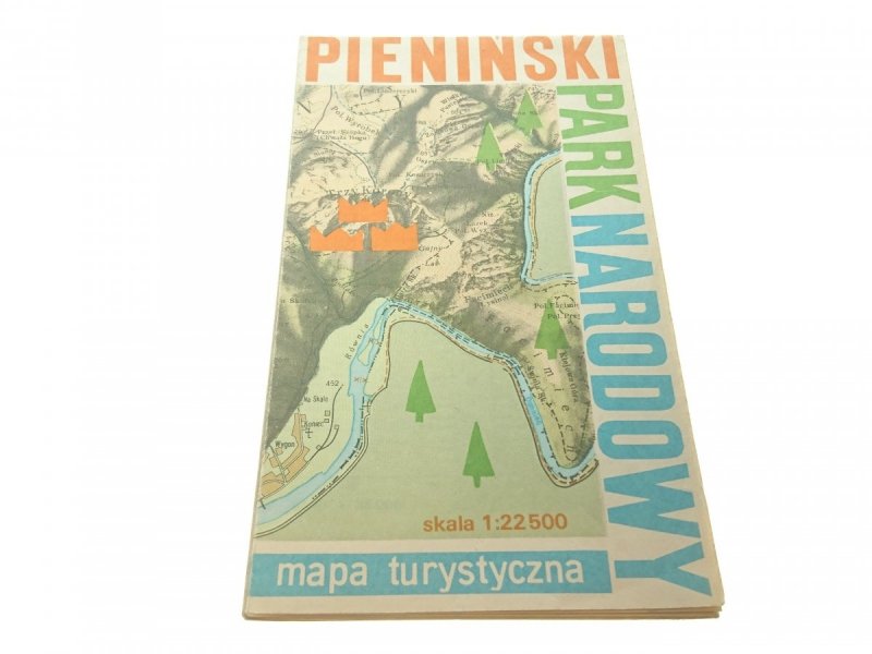 PIENIŃSKI PARK NARODOWY. MAPA TURYSTYCZNA (1983)