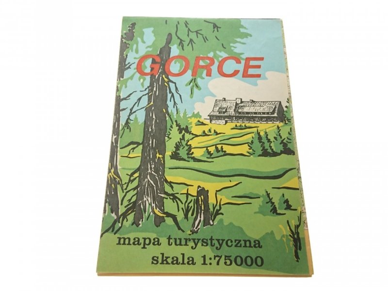 GORCE. MAPA TURYSTYCZNA 1: 75 000 1985