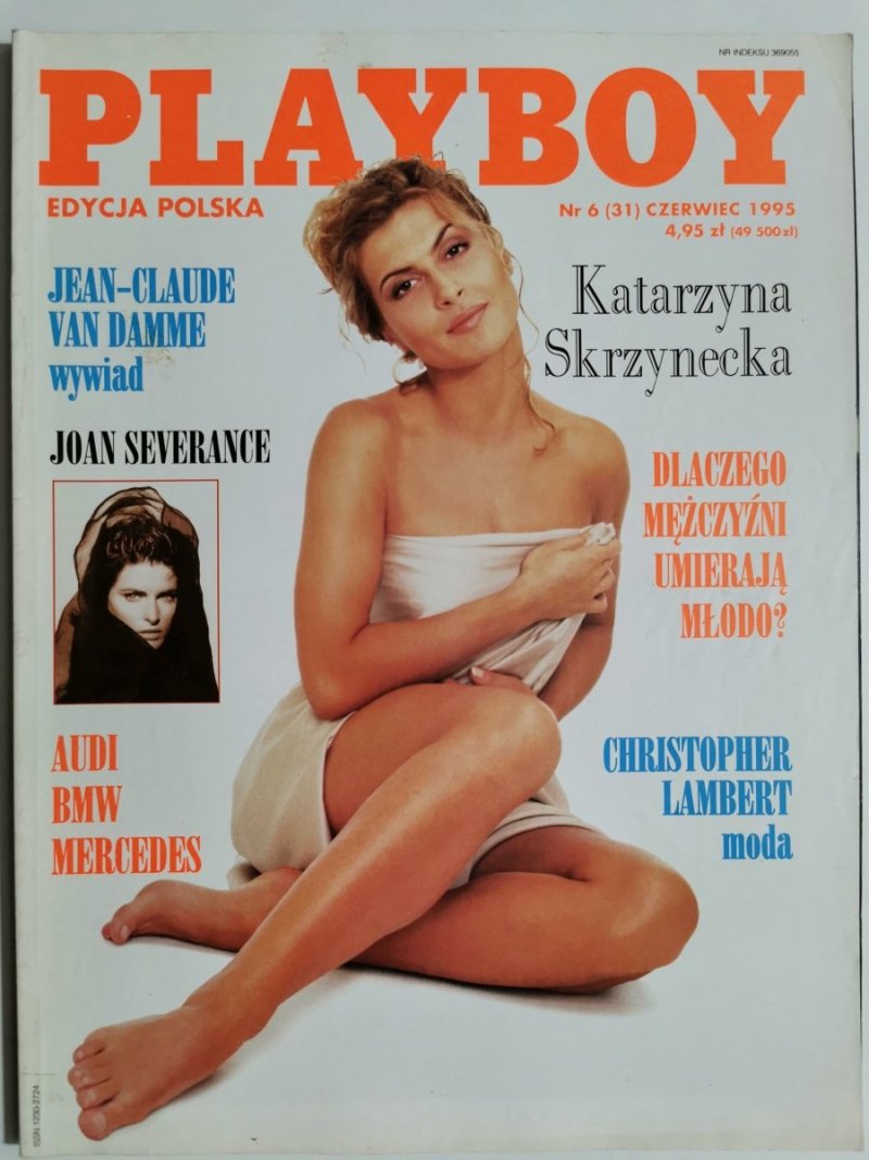PLAYBOY NR 6 (31) CZERWIEC 1995 KATARZYNA SKRZYNECKA 
