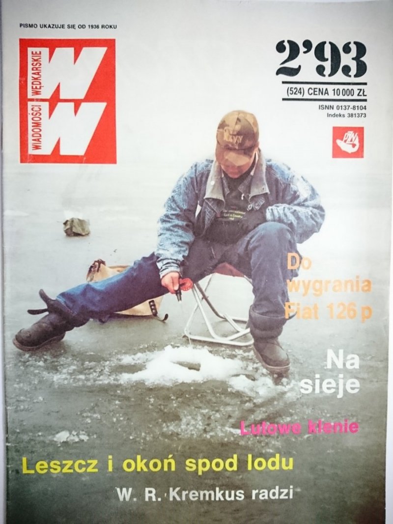 WIADOMOŚCI WĘDKARSKIE 2-1993