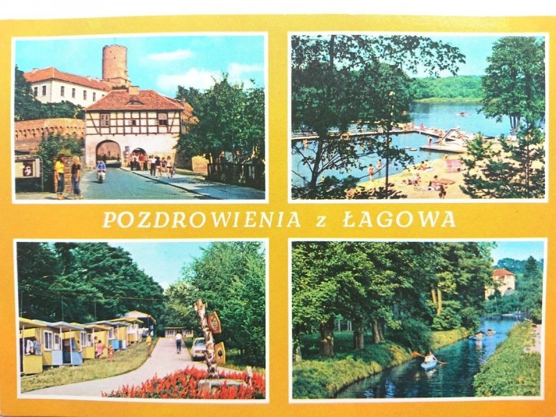 POZDROWIENIA Z ŁAGOWA. PODZAMCZE... FOT. RUCKGABER