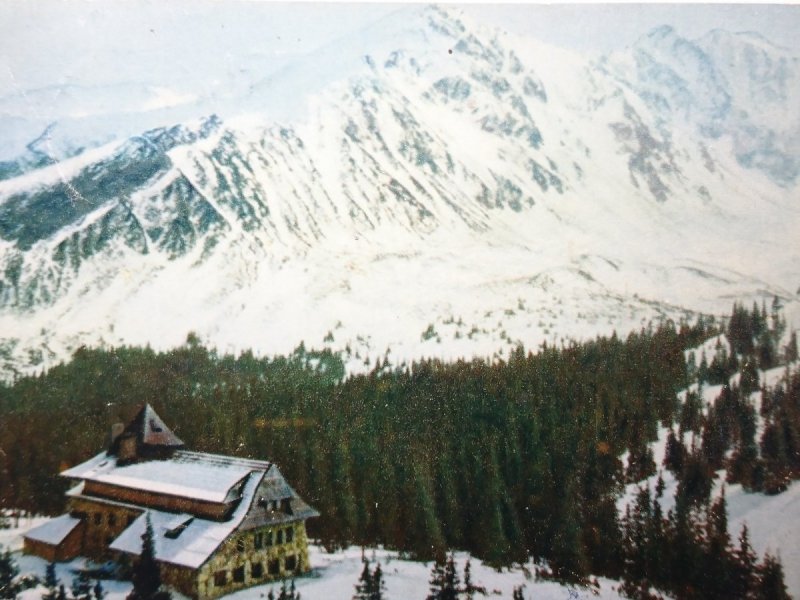 TATRY WYSOKIE.SCHRONISKO NA HALI GĄSIENICOWEJ