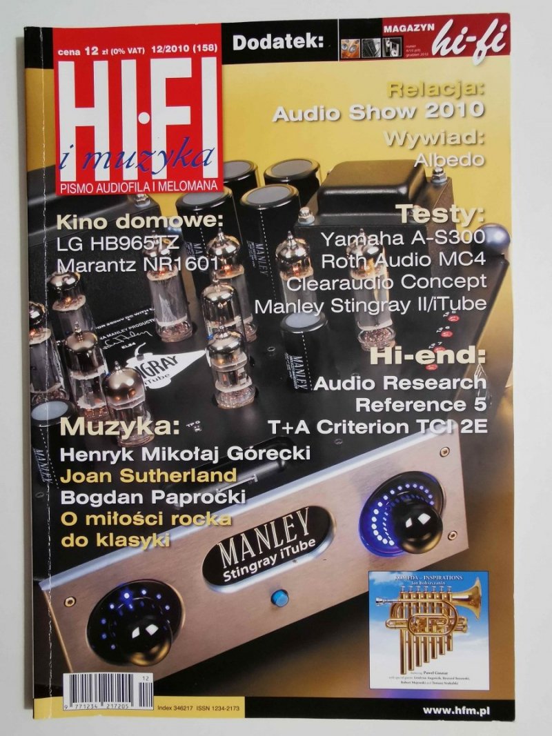 HI-FI I MUZYKA NR 12/2010 (158)