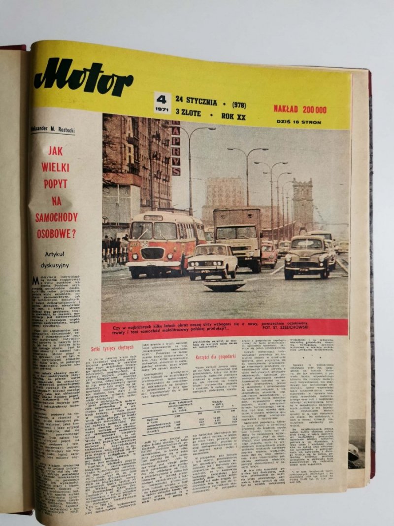 MOTOR. NUMERY 4-26 24 STYCZNIA- 27 CZERWCA ROK XX 19711971
