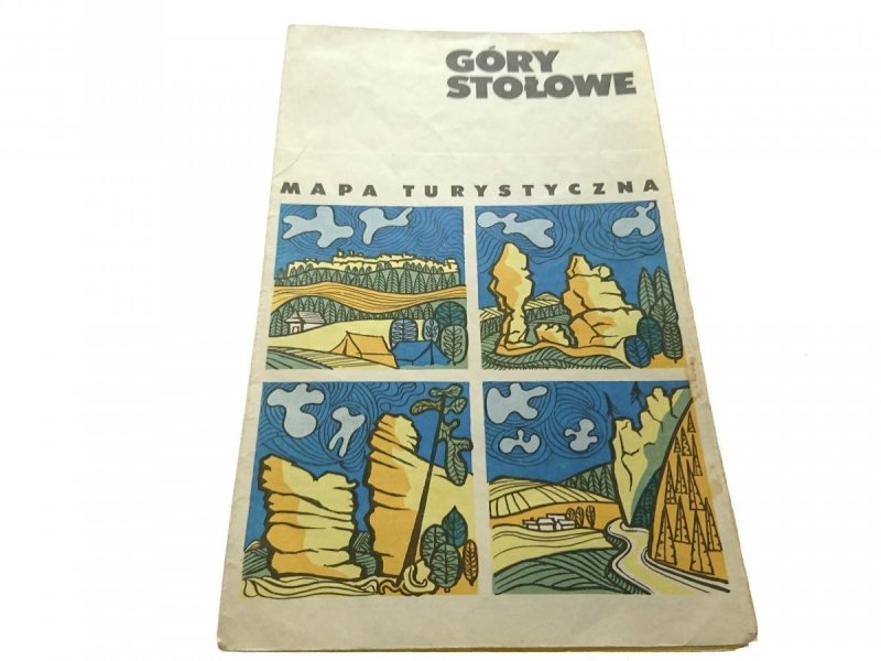 GÓRY STOŁOWE. MAPA TURYSTYCZNA 1983