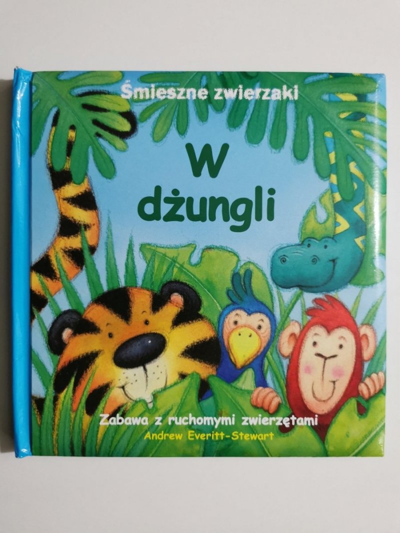 ŚMIESZNE ZWIERZAKI. W DŻUNGLI. ZABAWA Z RUCHOMYMI ZWIERZĘTAMI 