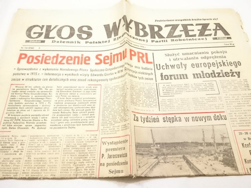 GŁOS WYBRZEŻA NR 4 (8760) 1976